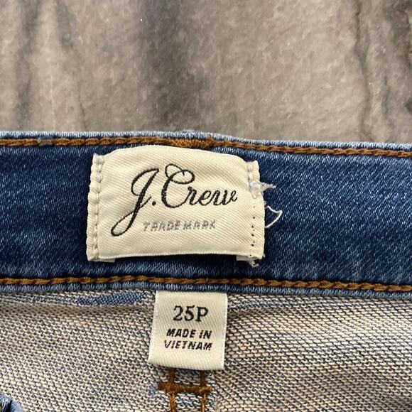 J. Crew medium wash Skinny Jegging jeans with great stretch Size 25 Petite - Picture 7 of 8